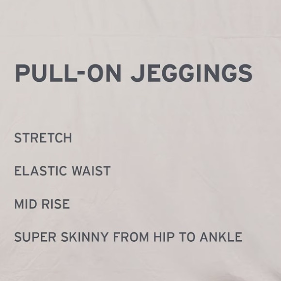 LEVI’S big girls PULL ON JEGGINGS - Picture 4 of 16